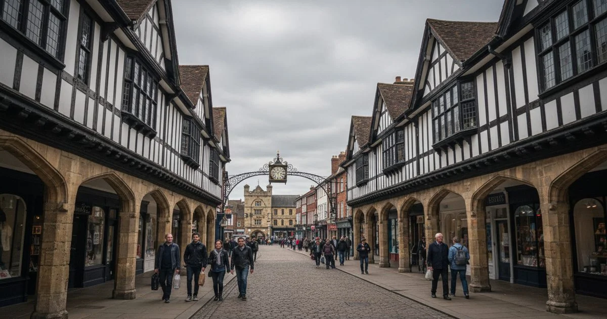 Chester Rows medieval architecture