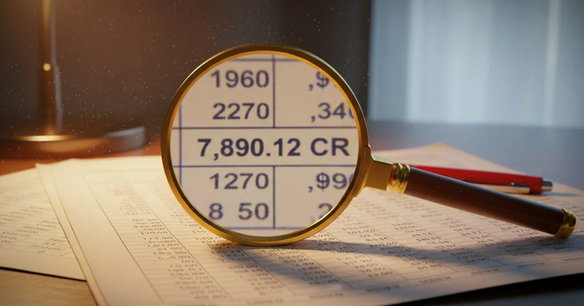Financial statements under magnifying glass for forensic accounting analysis